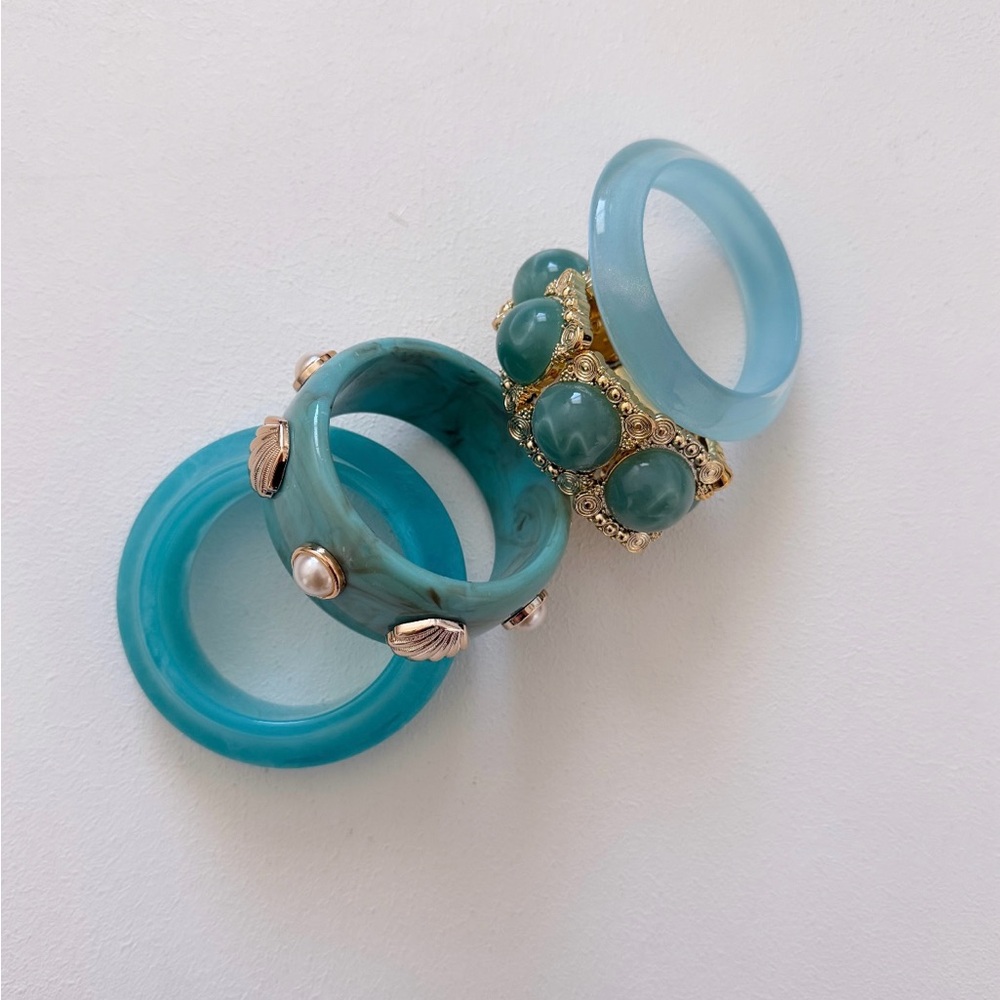 Bracelets turquoise set